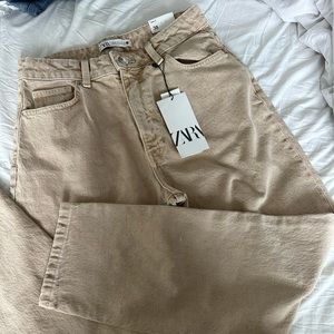 Zara Beige Jeans